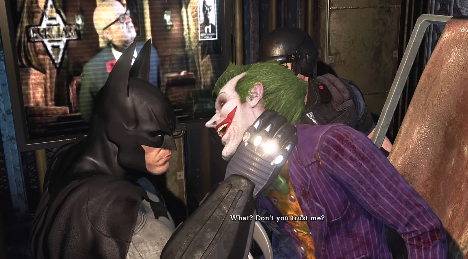 Game-up-Batman-Arkham-Asylum-Batman-holds-Joker